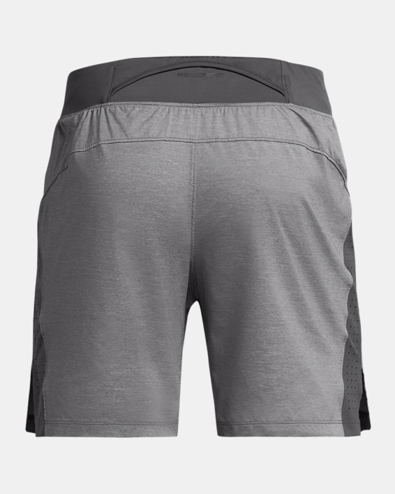 Men's UA Launch Elite 7'' Shorts, Gray, pdpMainDesktop image number 7
